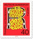 Stamp: Roswitha von Gandersheim (Dichterin)