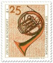 Stamp: Waldhorn aus dem 19 .Jahrhundert