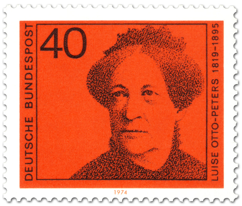 Briefmarke: "Luise Otto Peters (Frauenrechtlerin)"