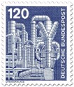 Stamp: Chemieanlage, Metallrohre