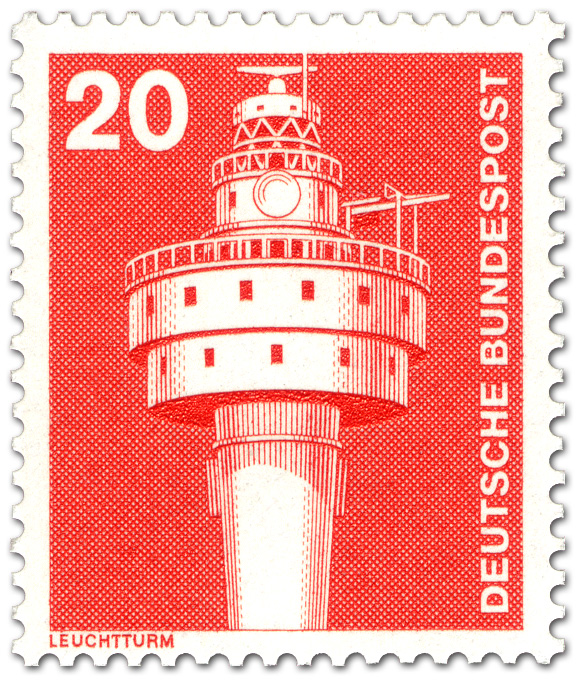 Leuchtturm 1975 Briefmarke 1975