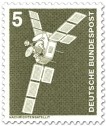 Stamp: Nachrichtensatellit Symphonie