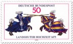 Stamp: Ritter mit Lanzen (Landshuter Hochzeit)