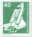 Stamp: Space-Shuttle, Weltraumlabor