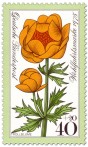 Stamp: Gelbe Trollblume
