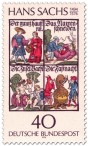 Stamp: Hans Sachs (Dichter)