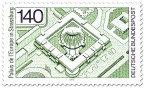 Stamp: Palais de l'Europe in Strassburg