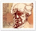 Stamp: Gerhardt Hauptmann Schriftsteller