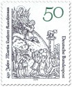 Stamp: Buchillustration von Lucas Cranach