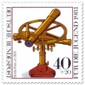 Stamp: Borda-Kreis um 1800 (historisches Fernrohr)