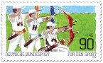 Stamp: Bogenschießen - Für den Sport