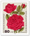 Stamp: Bourbon-Rose