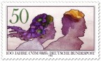 Stamp: Junges Paar (Aquarell) CVJM