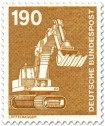 Stamp: Löffelbagger