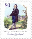 Stamp: Christoph Martin Wieland (Dichter, Schriftsteller)