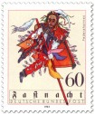Stamp: Federahannes Kostüm zur Fastnacht