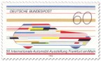 Stamp: Futuristisches Auto (IAA Frankfurt)