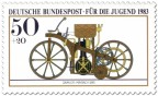 Stamp: Reitwagen Daimler Maybach