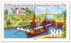 Stamp: 200 Jahre Eider-Kanal in Schleswig-Holstein