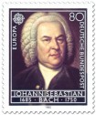 Stamp: Johann Sebastian Bach (Komponist), 1985