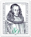 Stamp: Philipp Jakob Spener (Begründer der Heraldik)