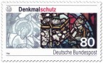 Stamp: Denkmalschutz - Glasfenster
