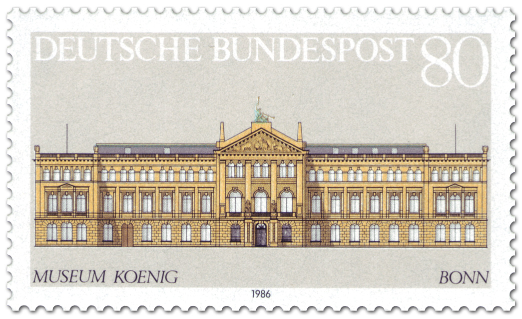 Briefmarke Museum K nig in Bonn
