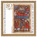 Stamp: Geburt Christi (Weihnachtsmarke 1987)