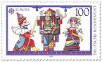 Stamp: Puppentheater: Kasper und Prinzessin
