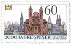 Stamp: 2000 Jahre Speyer (Dom und Sehenswürdigkeiten)