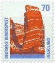 Stamp: Helgoland Roter Felsen