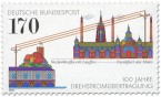 Stamp: 100 Jahre Energieübertragung durch Drehstrom