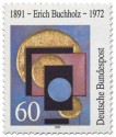 Stamp: Erich Buchholz Maler