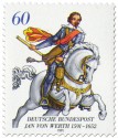 Stamp: Reitergeneral Jan von Werth