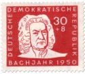 Stamp: Johann Sebastian Bach (Bachjahr 1950)