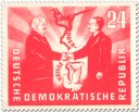 Stamp: Deutsch-Polnische Freundschaft