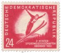 Stamp: Skispringen Meisterschaft Oberhof 1951