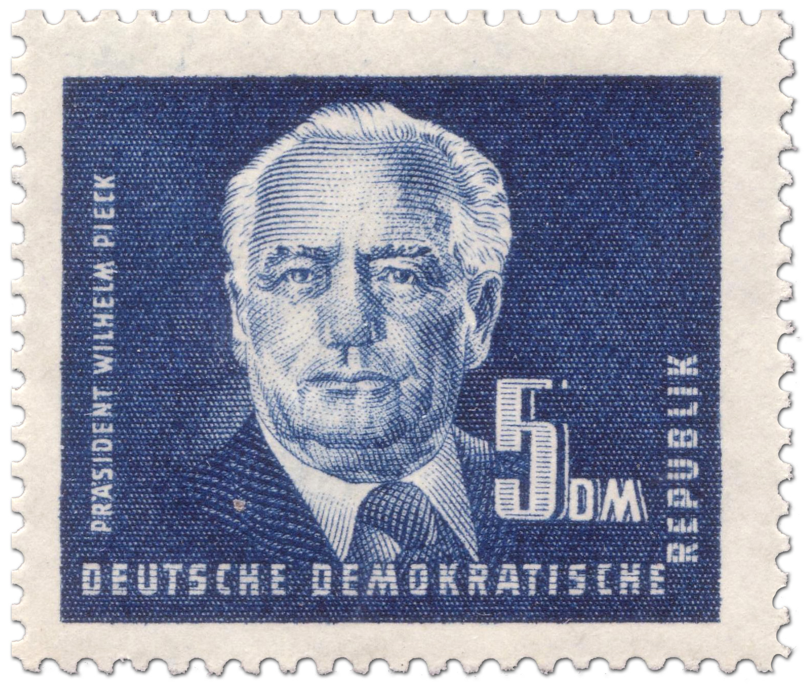 5 DM Wilhelm Pieck (Politiker)