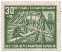Stamp: Dachdecker (Aufbauprogramm Berlin)