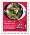 Briefmarke: Nationale Briefmarkenausstellung in Wuppertal (20+3)