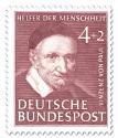 Briefmarke: Vinzenz von Paul (Caritas)