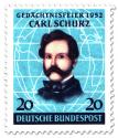 Briefmarke: General Carl Schurz (amerikanischer Staatsmann)