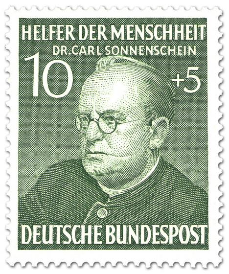Briefmarke: Carl Sonnenschein (Theologe)