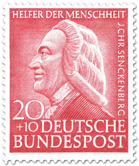 Briefmarke: Johann Christian Senckenberg (Arzt)