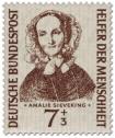 Briefmarke: Amalie Sieveking (Mitbegründerin der Diakonie)
