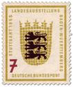 Briefmarke: Baden Württemberg Wappen (7)