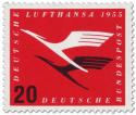 Briefmarke: Lufthansa Logo Kranich (20)