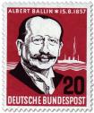 Briefmarke: Albert Ballin (Reeder)