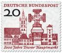 Briefmarke: Marktplatz 1000 Jahre Trier