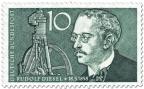 Briefmarke: Rudolf Diesel (Erfinder des Dieselmotors)